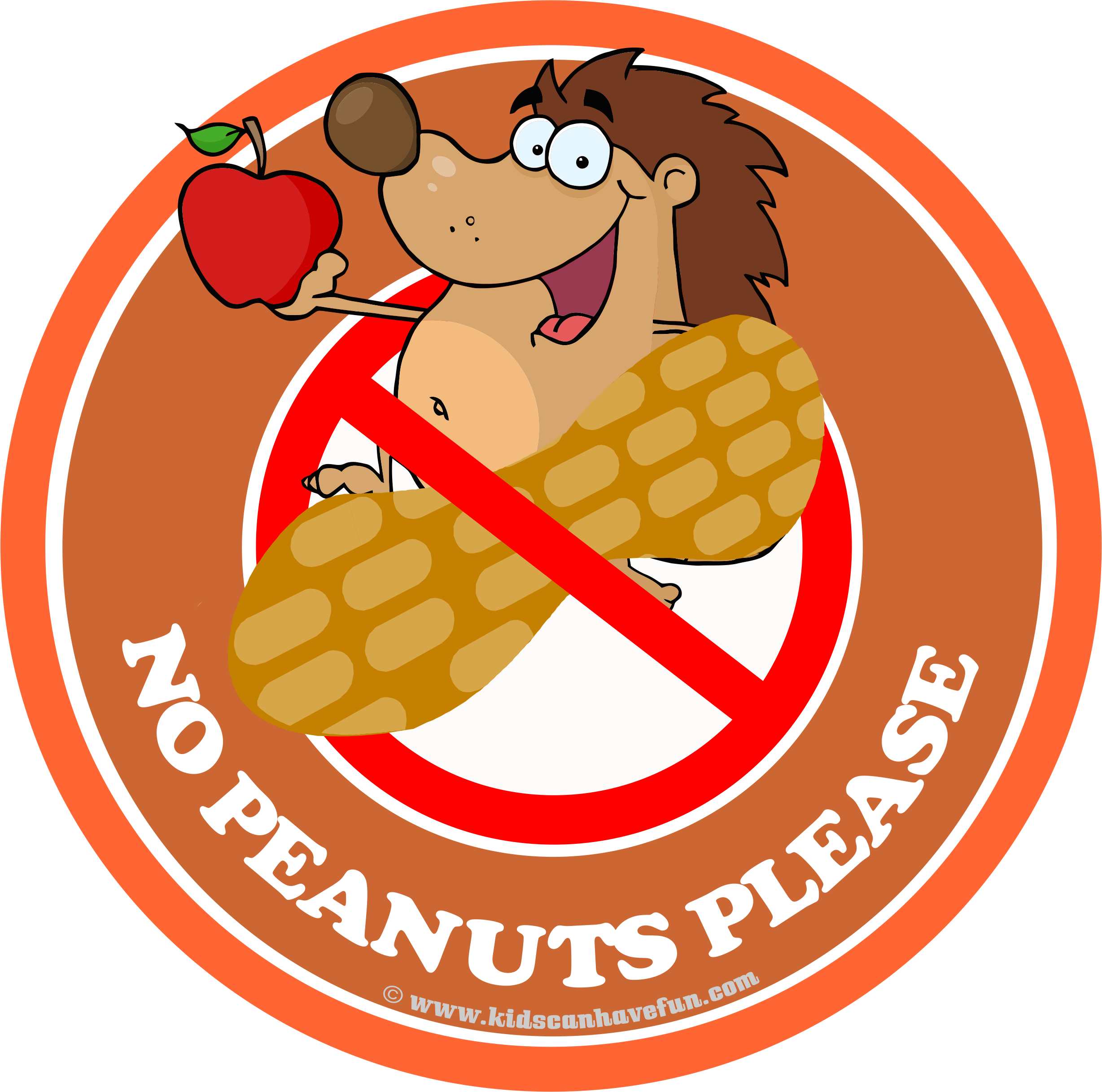 Thanksgiving Hedgehog No Peanuts Please Poster - Mitch Please Bear Logo Women's T-shirt (2456x2433)