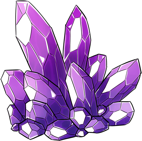 365 Day 168 Crystals By Korikian On Deviantart - Crystal Drawing (650x583)