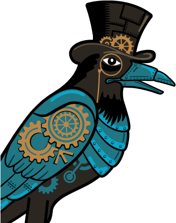 Hand-drawn Design With Custom Typography - Flightless Bird (364x459)