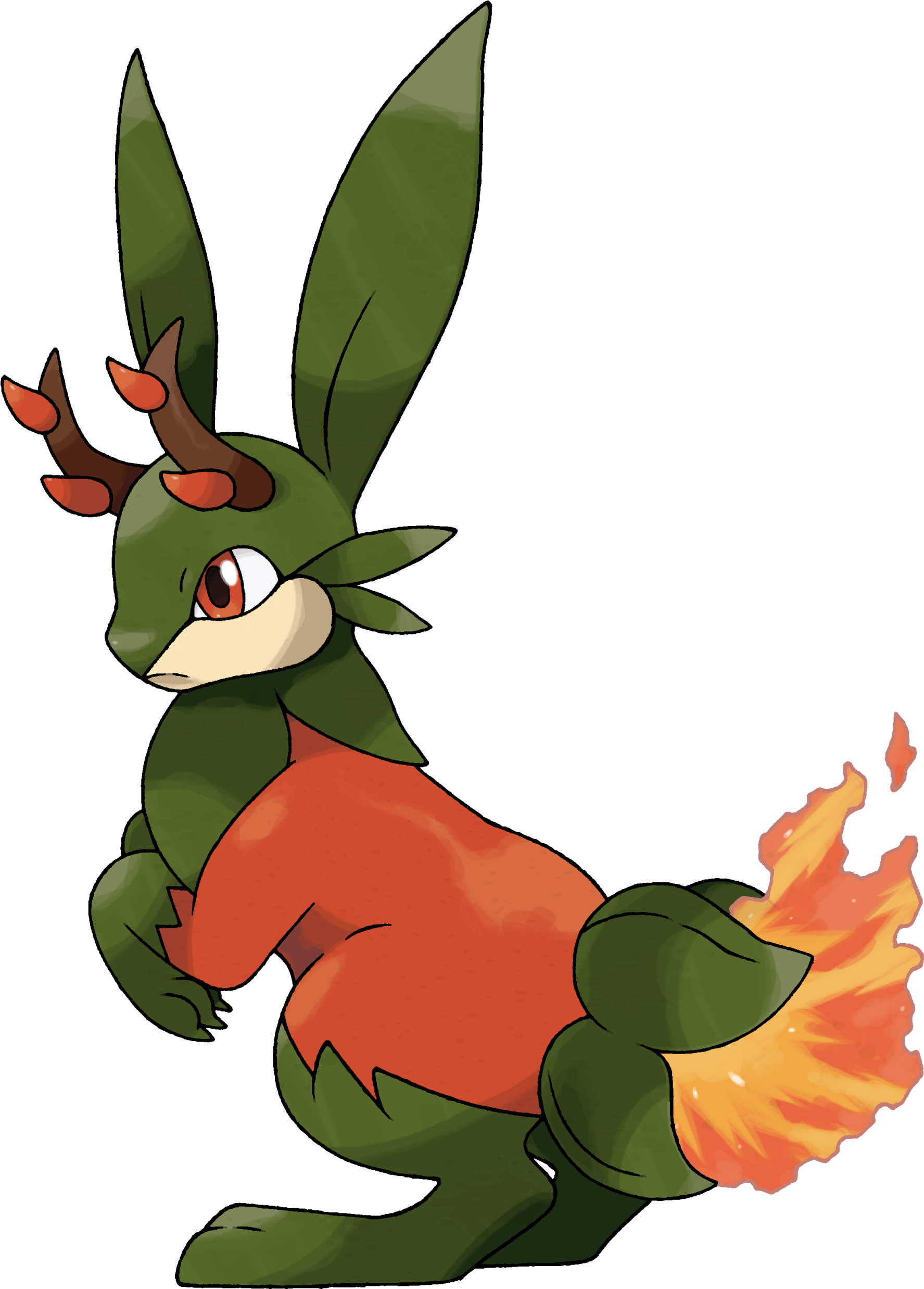 Pepper Fakemon - Pokemon Scovalope (2490x2490)