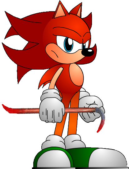 Noah Hatchet - Sonic Et Shadow (415x554)