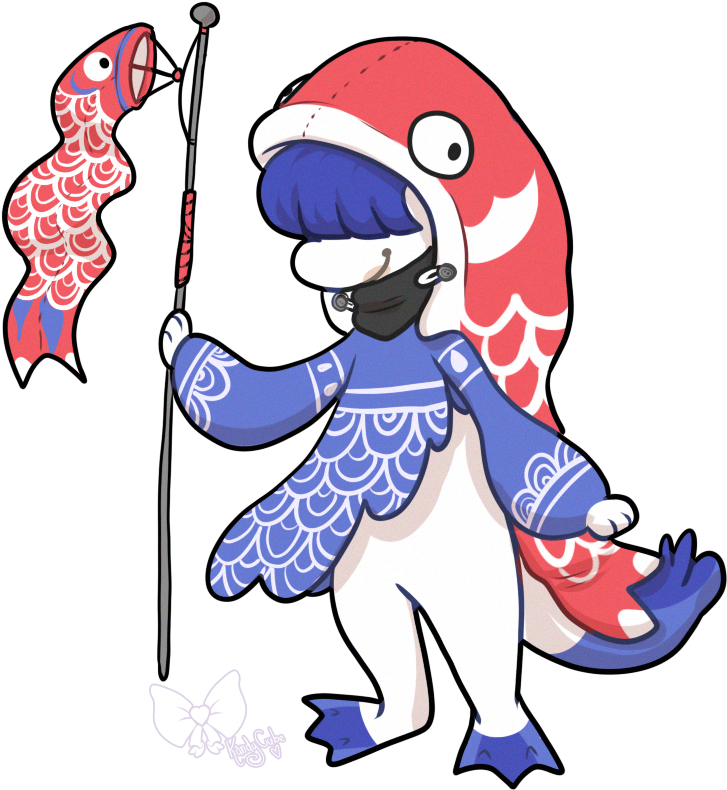 Koinobori By Thekingdomofgriffia - Koinobori By Thekingdomofgriffia (765x803)