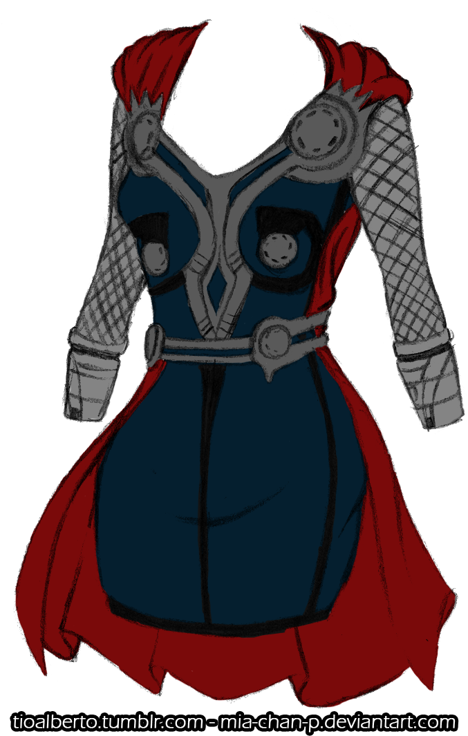 Thor's Outfit Redesigned For A Girl, Someone Make This - Thor (679x1074)