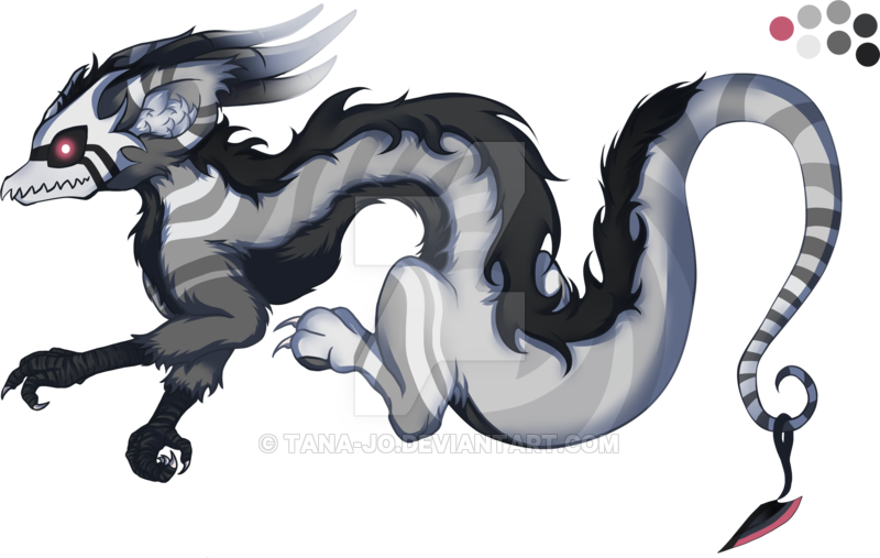 Loki Dragon Grey Character Adoptable Closed By Tana-jo - Loki (800x507)