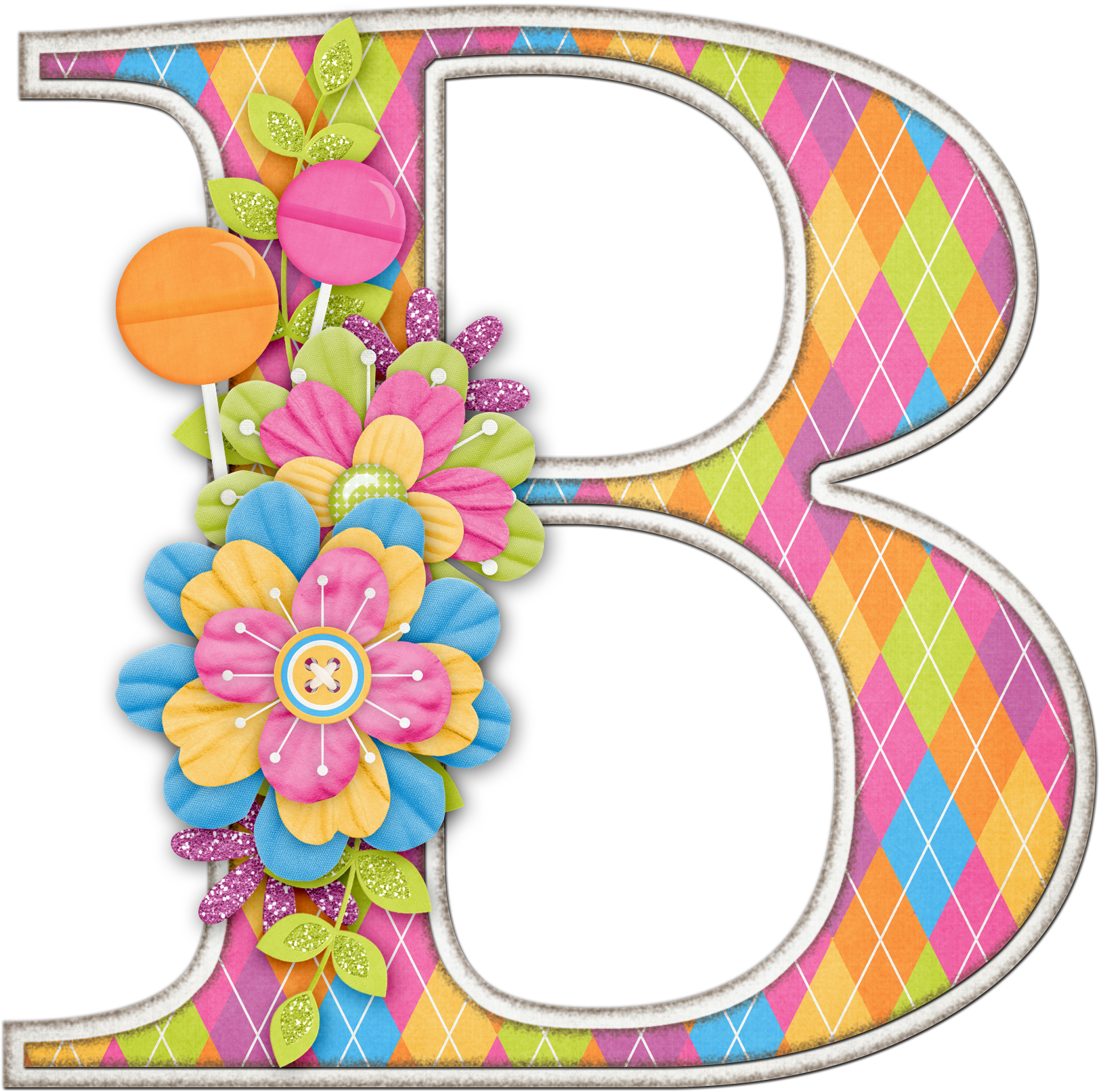 Alfabeto Colores Y Flores - Alfabeto Colores M Flores (1712x1698)