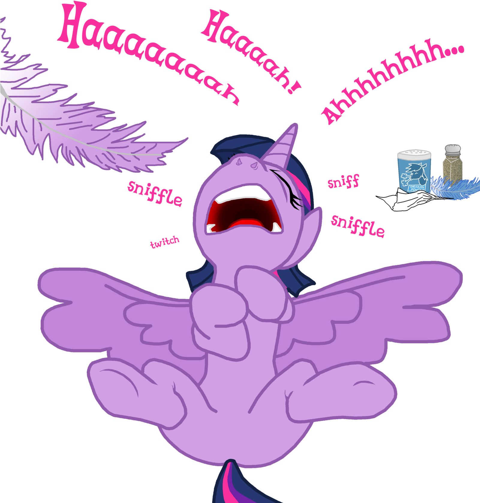 Sneeze Tease Series - Twilight Sneeze (1600x1690)