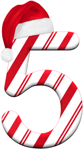 Фото, Автор Bzikolya На Яндекс - Numeros De Navidad Png (287x500)