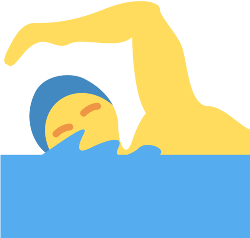 Twitter - Twitter Swimming Emoji (512x512)