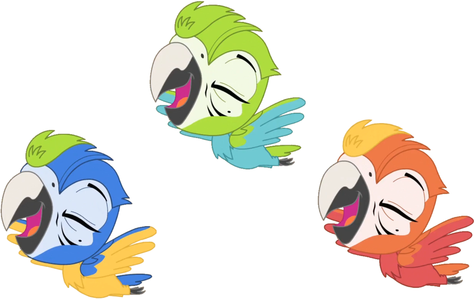Lps Dancing Macaws Vector By Varg45 - Cartoon (1024x709)