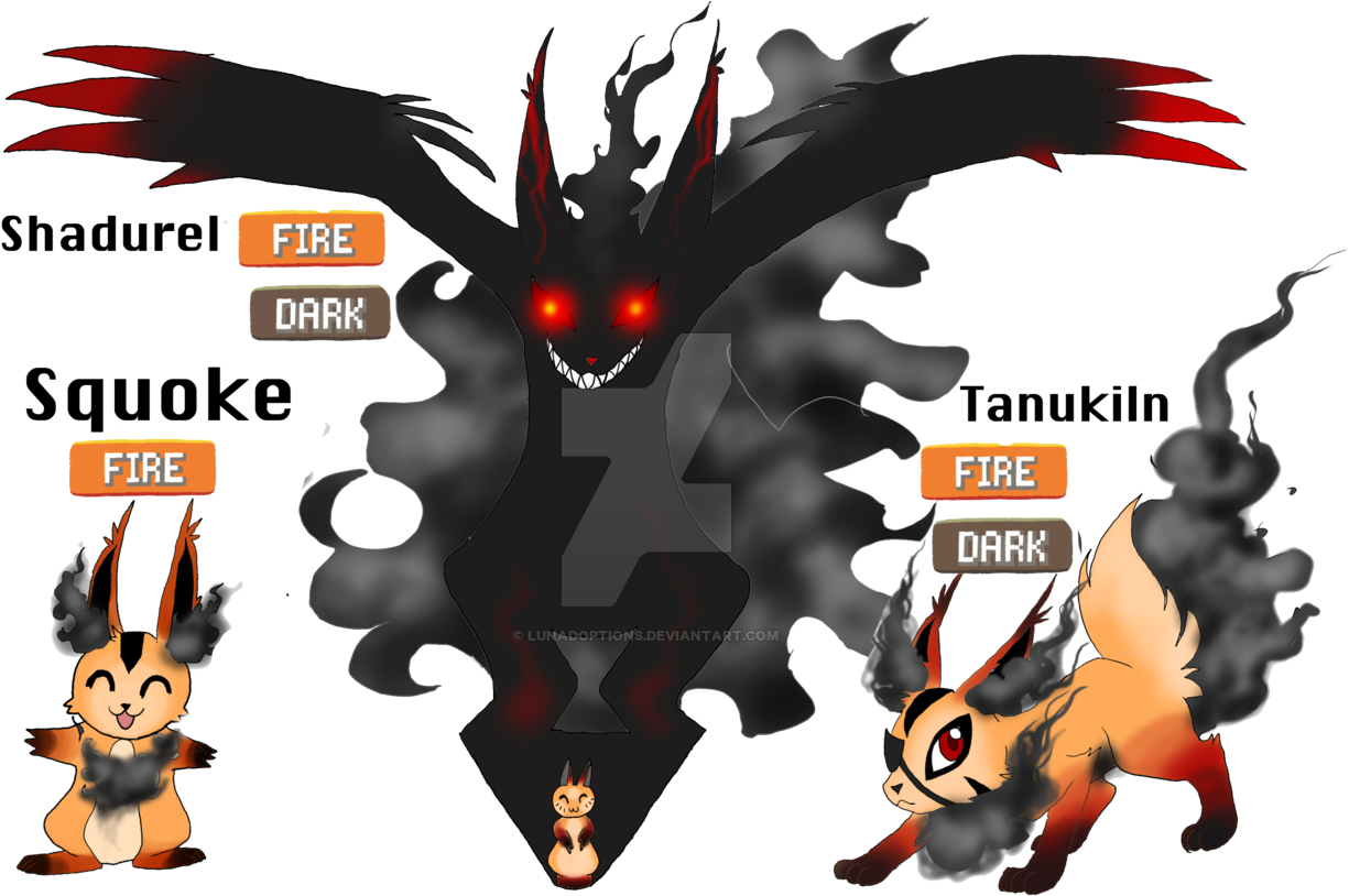 Fire Starter Fakemon By Lunadoptions Fire Starter Fakemon - Smoke Fakemon (1280x853)