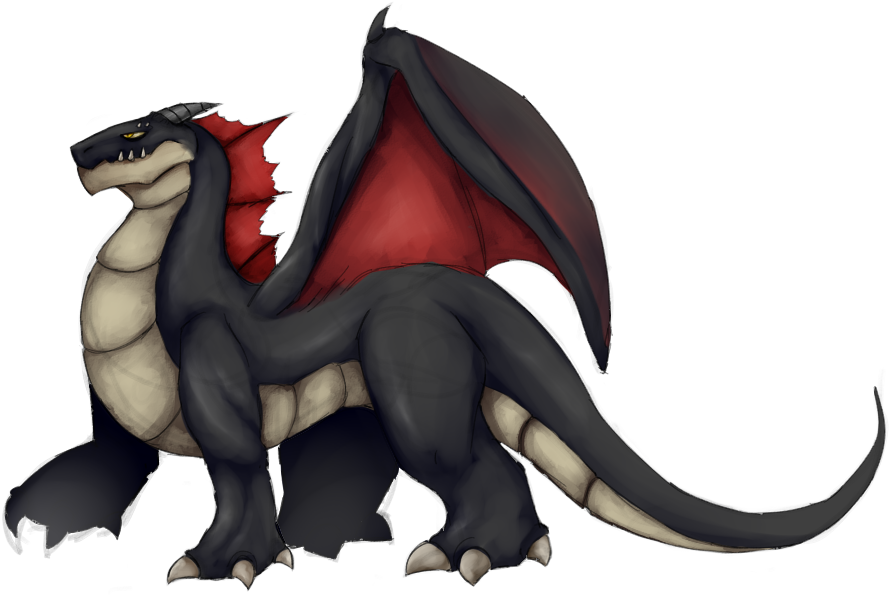 Forma Dragon De Nick By Megahaunter - Dragon (888x603)