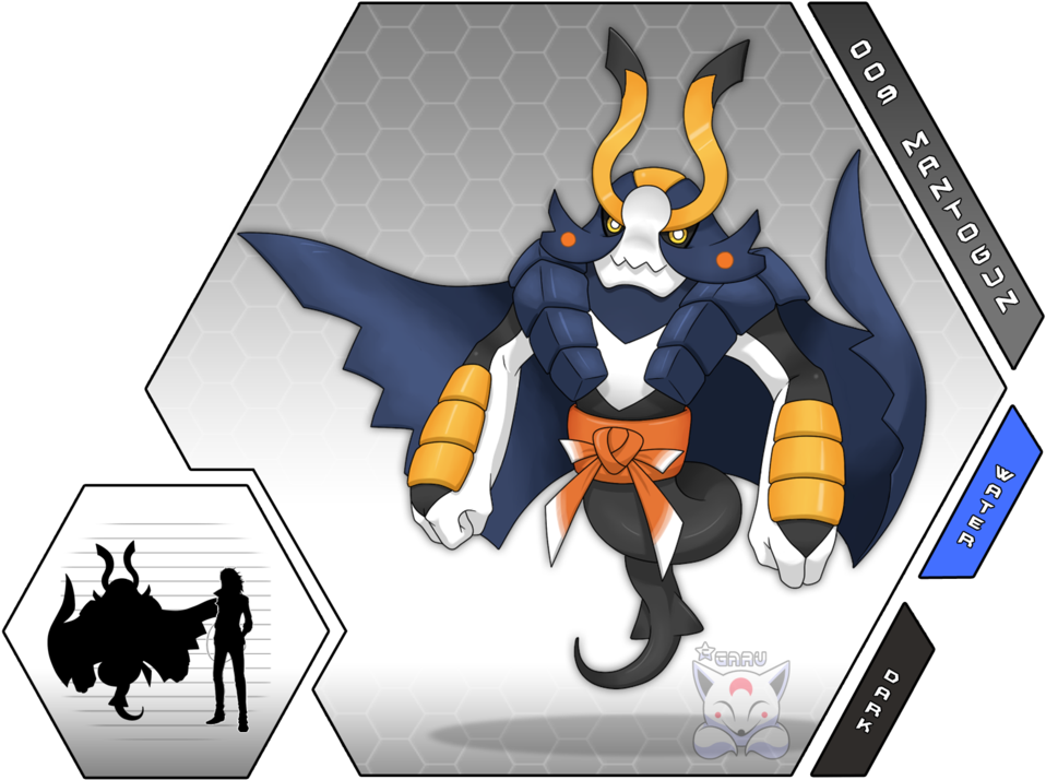 Mantogun By Neliorra - Fakemon Mantogun (1024x745)