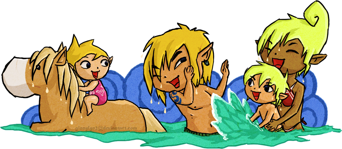By The19thginny - Link X Pregnant Tetra (1200x523)