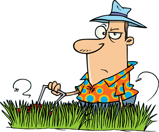 Yard Waste Program - 3drose Funny Worlds Greatest Lawn Mower Cartoon, Ceramic (615x512)