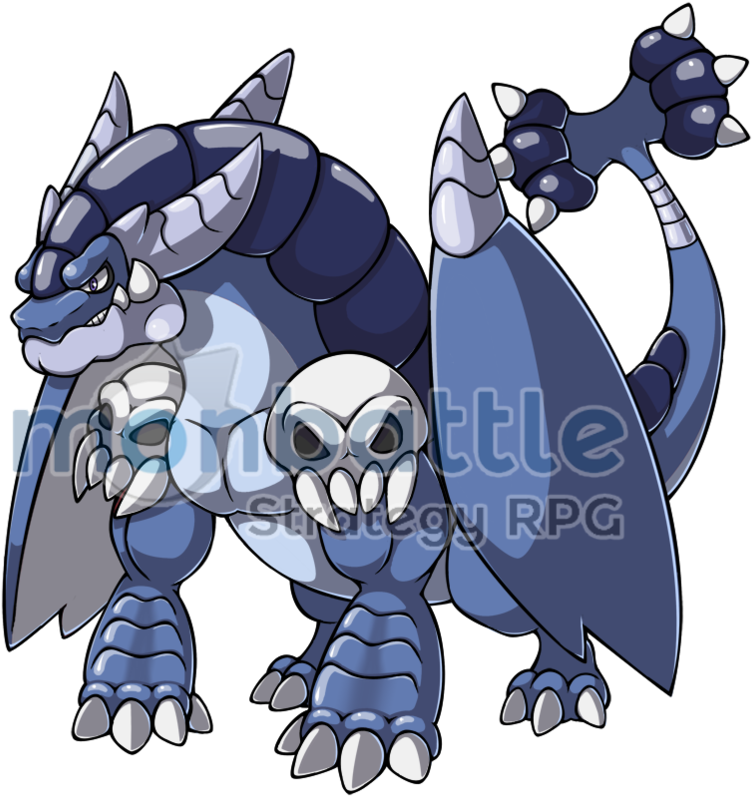 Brute Dragon By Kronnick - Cartoon (900x849)