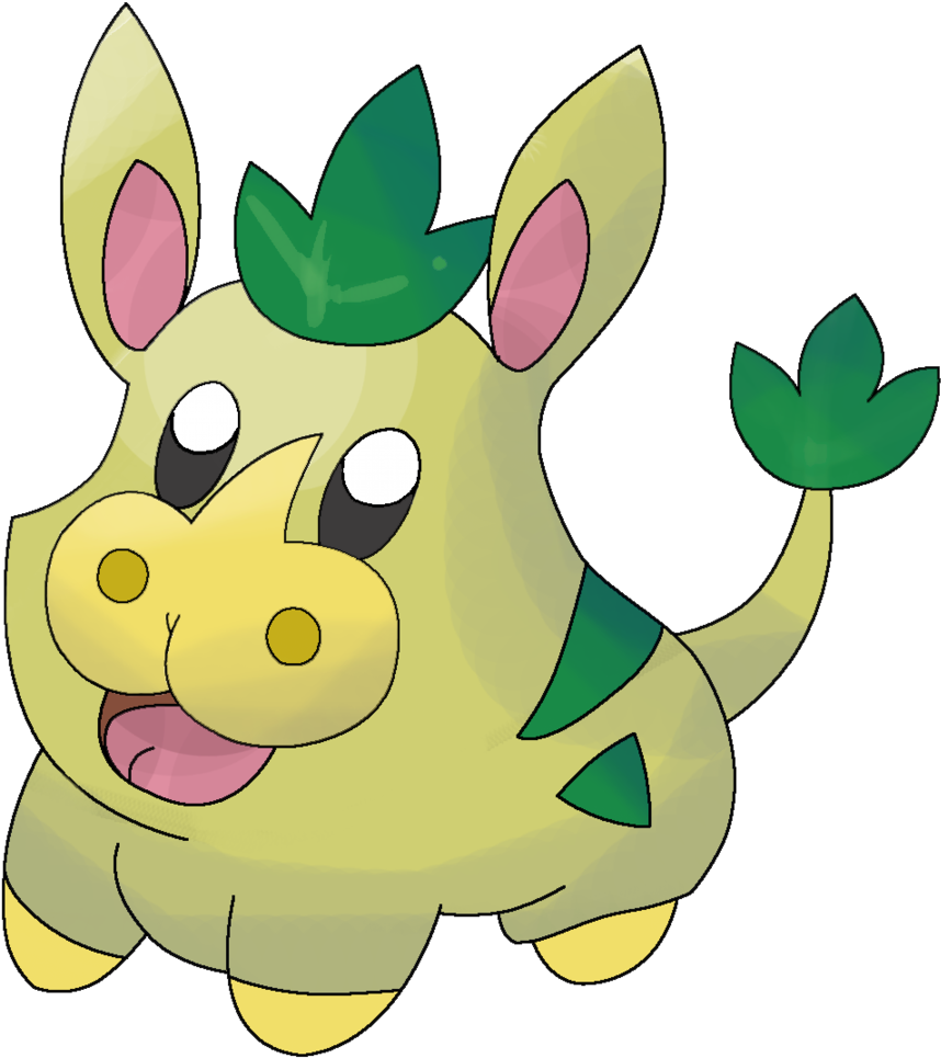 Grass Starter By Fakemonfrontier Fakemon - Cartoon (900x988)