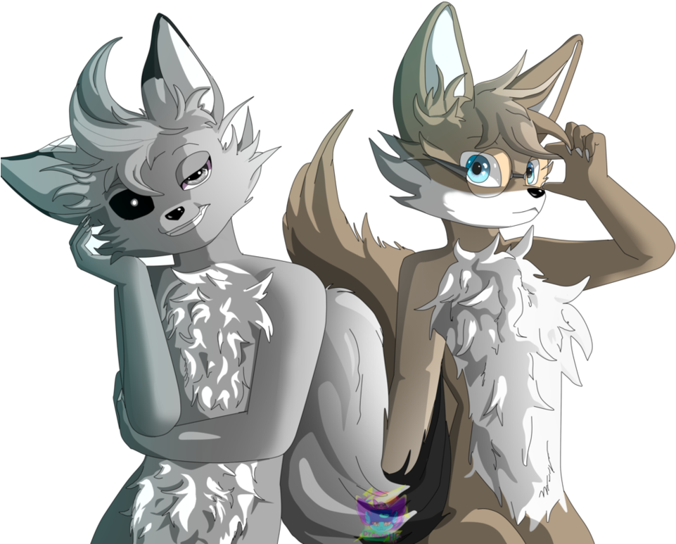 Fionn And Nick By Dragonhf - Cartoon (965x827)