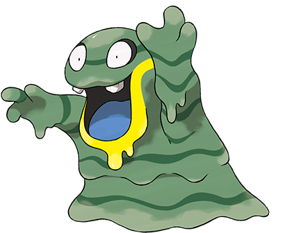 These Poison/dark-type Alternatives Spawned From The - Rock Dark Type Pokemon (441x341)