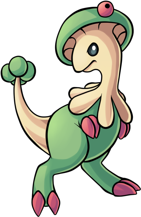 Fighting Type, Of Course, But I'm Guessing It's Gotta - Breloom Png (600x867)