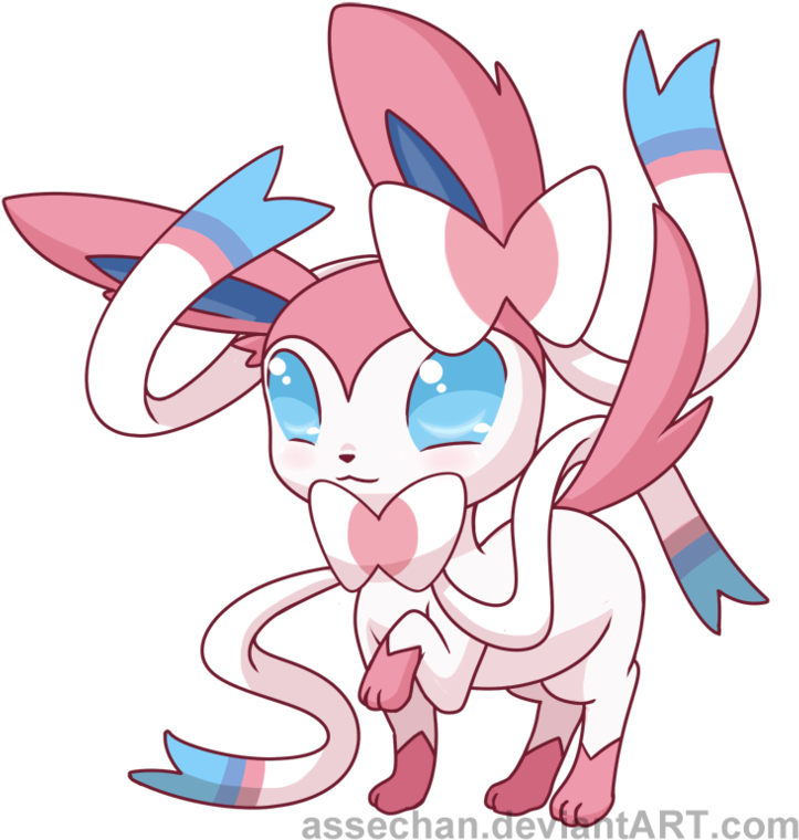 Sylveon By Assechan On Deviantart - Sylveon (800x800)