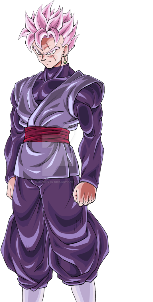 I Was Inspired From Legendary Agwang's Mod On Dragon - Future Gohan Black Rose (752x1063)