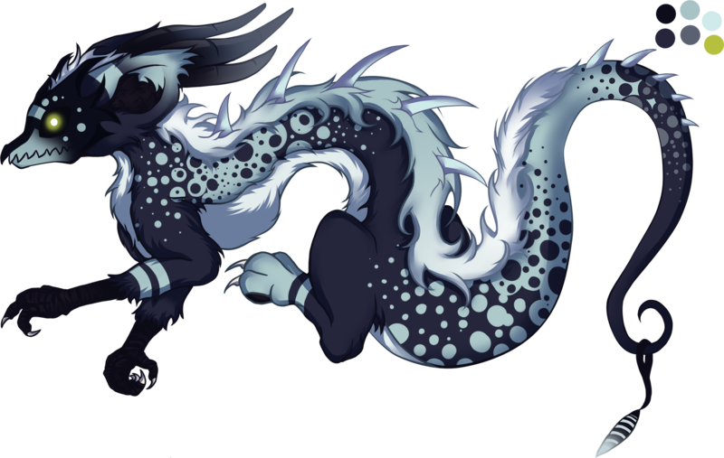 Loki Dragon Blue Character Adoptable Closed By Tana-jo - Loki (800x507)