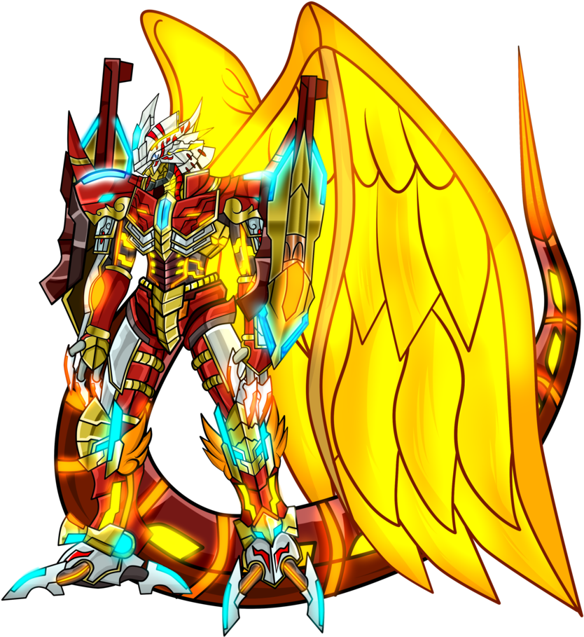 Geogreymon Vs Greymon - Digimon Burninggreymon (872x916)