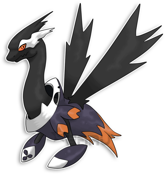 Fakedex Number - - Ghost Dragon Fakemon (600x600)