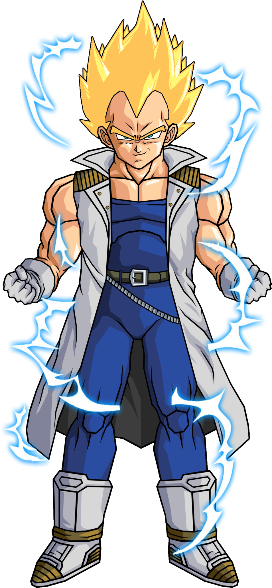 Adult Vegeta Jr Ssj 2 By Ansemporo002 - Vegeta Jr Super Saiyan 3 (1024x2186)