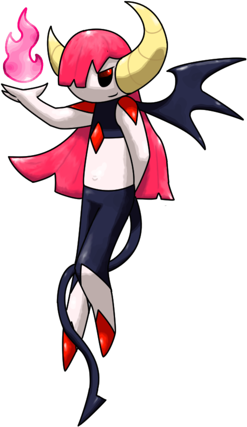 For S Contest [link] I Decided To Draw A Succubus This - Succubus Fakemon (644x993)