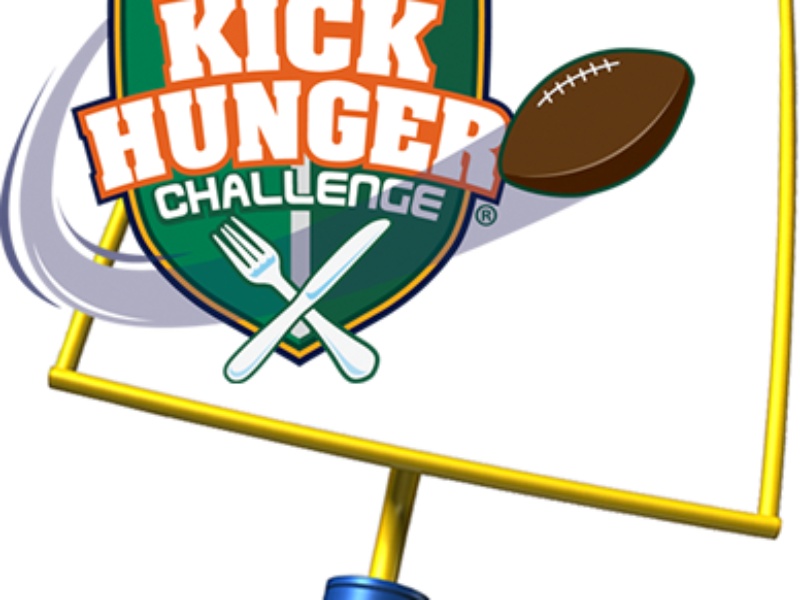 Taste Of The Nfl Event - Kick Hunger Challenge (800x600)