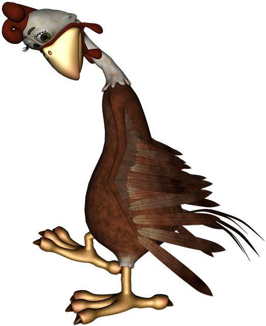 Brown Cuckoo Cliparts - Cute Bird Dog Png (540x720)