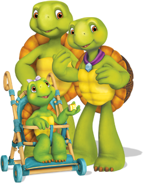 Franklin & Friends - Baby Franklin The Turtle (354x460)