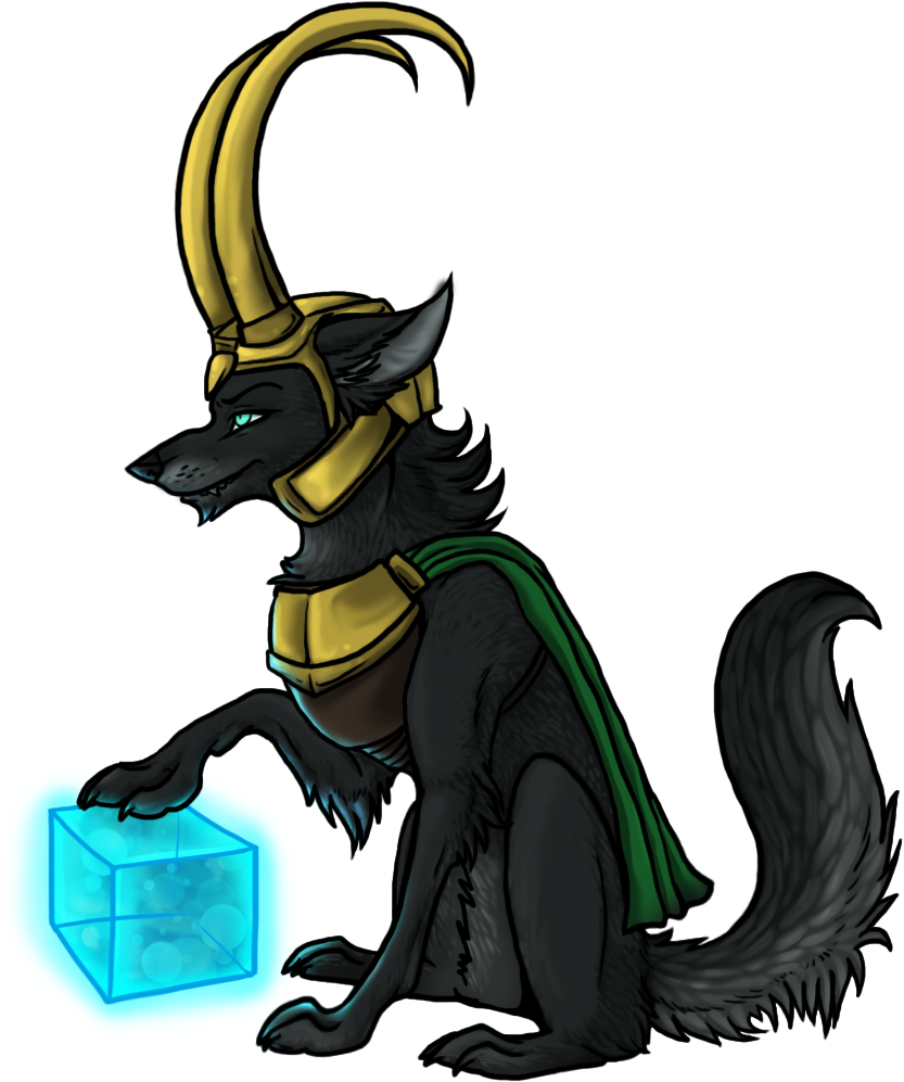 Loki'd By Klumpeh - Loki As A Animal (872x1028)