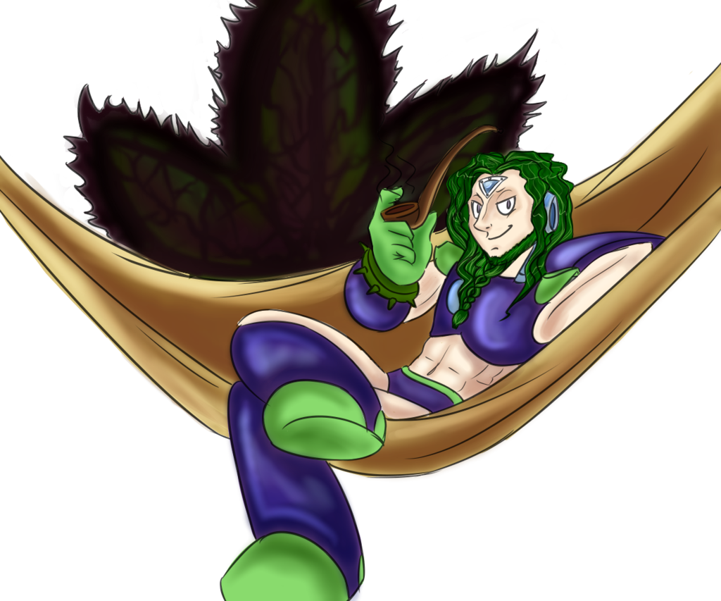 Helmetless Weed Man For Lionsharkalligator By A The - Shade (1024x853)