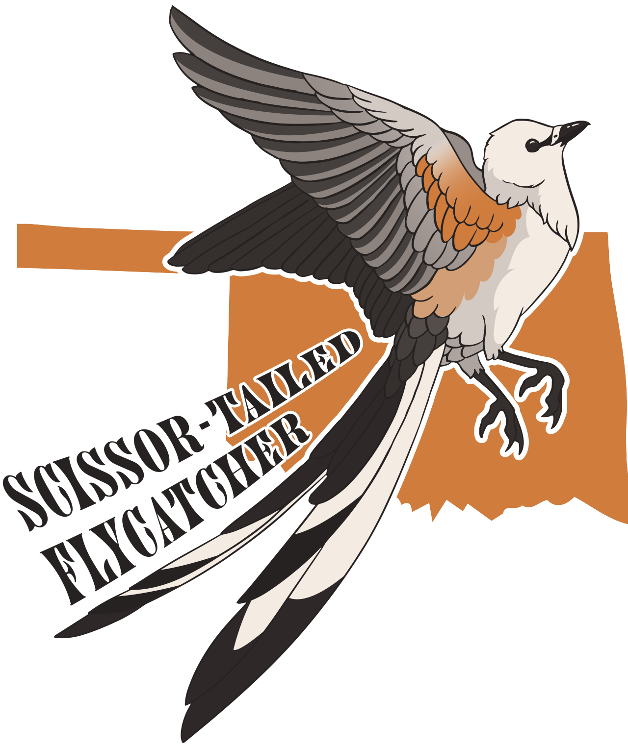 Sorry For The Hiatus I've Been Making A Lot Of Art - Old World Flycatcher (1280x1526)