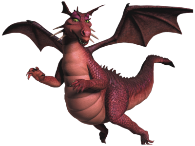 By That I Mean It's That Regular Bipedal Fire-breathing - Dragon From Shrek (400x300)