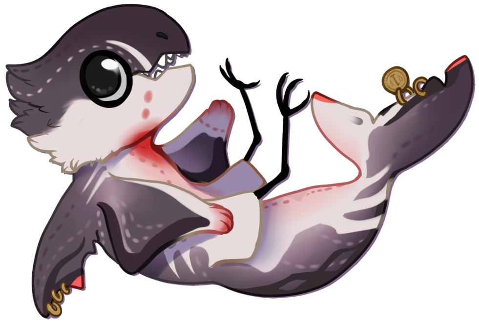 [gift]great White Shark Jolleraptor By Mega-arts - Cartoon (1048x762)
