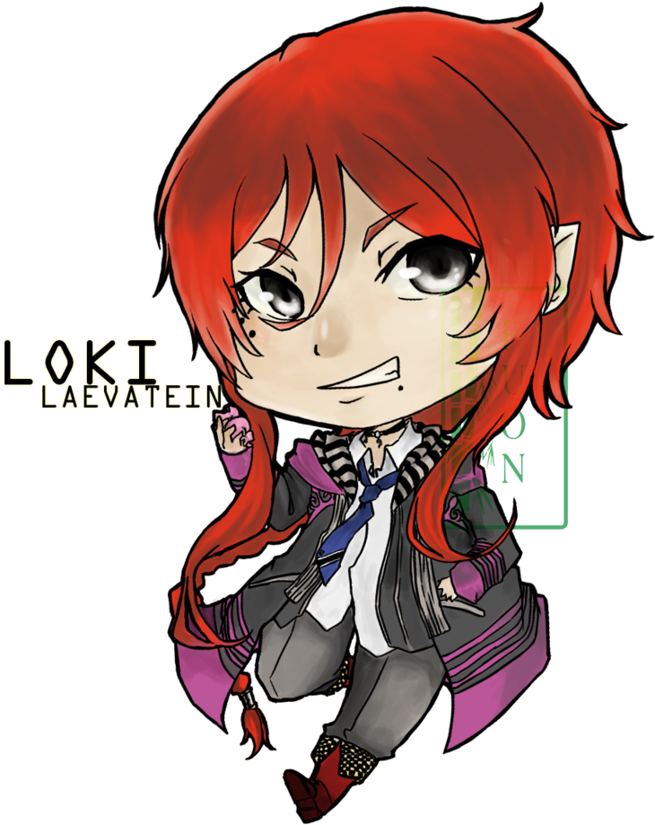 Chibi Loki Laev - Loki Laevatein Chibi (800x994)