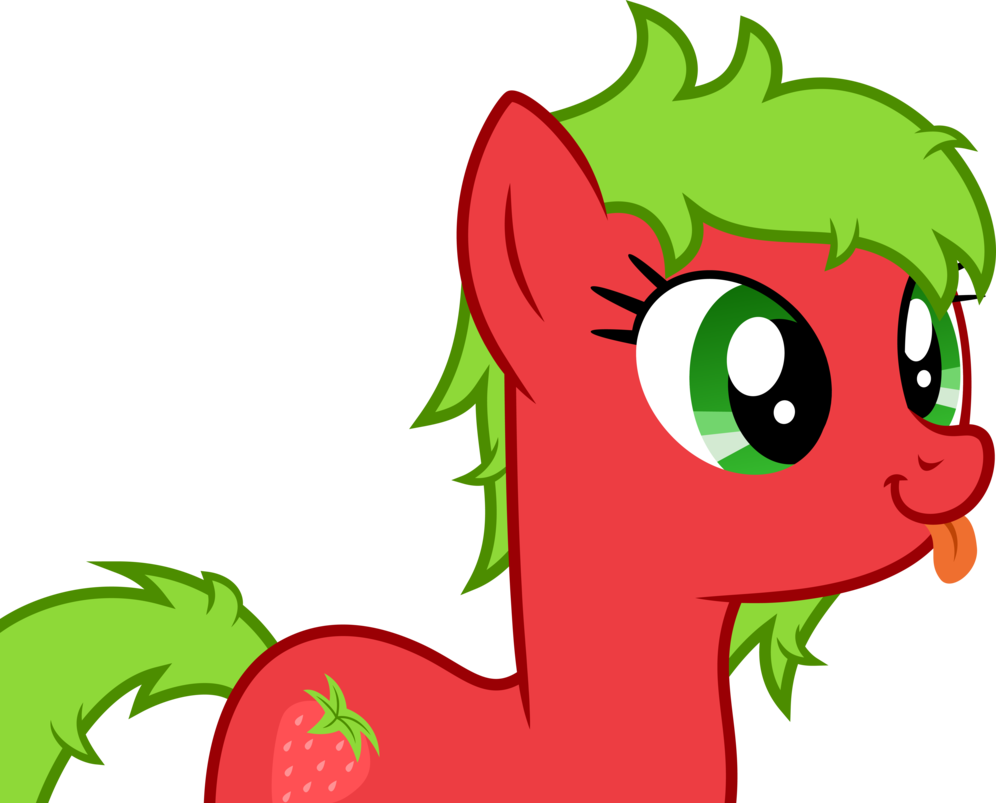 [vector] Strawberry Pop By Deratrox - Art (996x803)