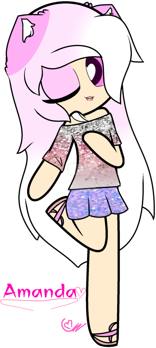 ) Amanda Chan In Alice Clothes ((summer)) - Cartoon (626x1276)