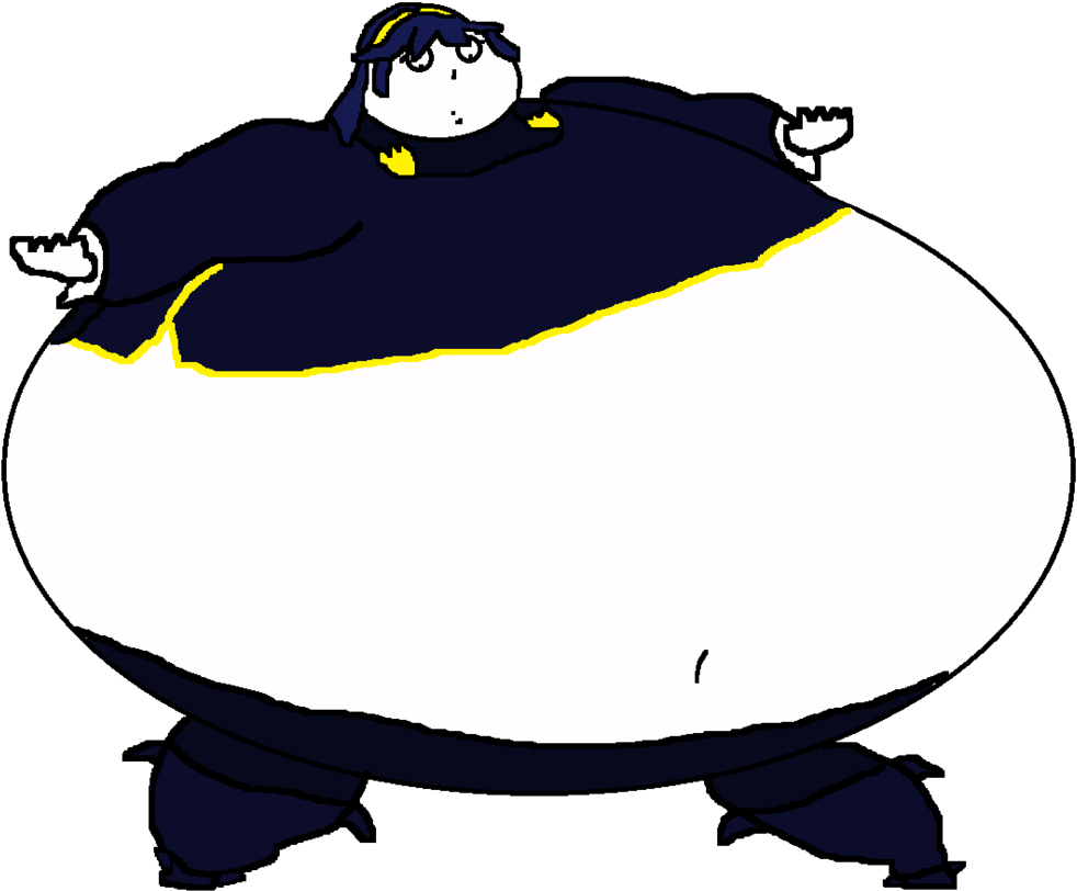 Lucina The Sumo Wrestler By Gustavomunozbastias Lucina - Cartoon (1024x828)