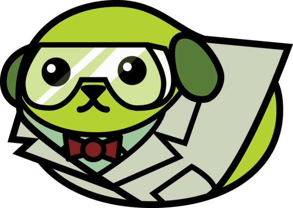 Scientist Shiba By Almond Goddess - Scientist Shiba By Almond Goddess (600x425)