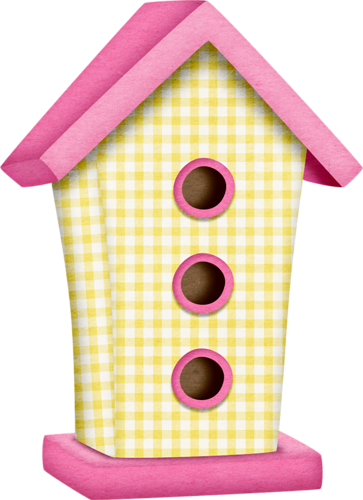 Tborges Inflowers Birdhouse - Transparent Png Tubes Scrap Bird Cages (363x500)