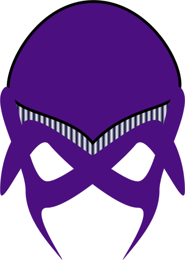 Green Alien Mask - Alien Mask Template (600x842)