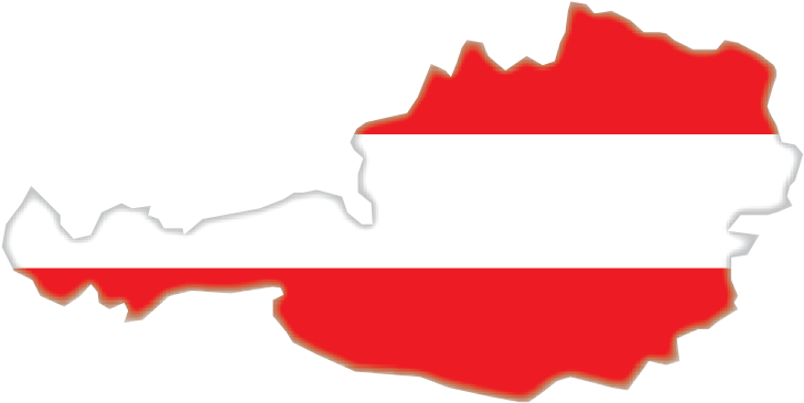 Austria Map Flag Vector And Transparent Png - Austria Map (1200x628)
