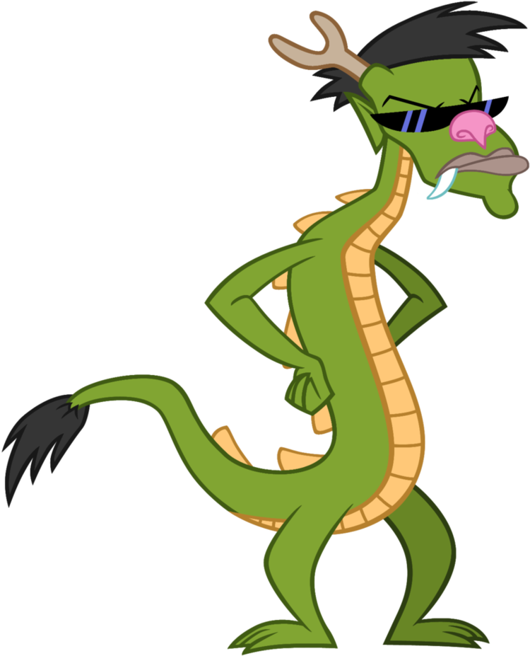 Di Lung Mlp By Saturngrl - Di Lung Watch Where You Re Going You Fool (813x983)