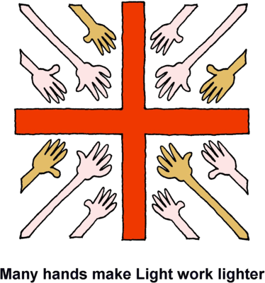 Luxurius Many Hands Make Light Work Bible F21 On Stunning - Many Hands Make Light Work Bible Verse (374x400)
