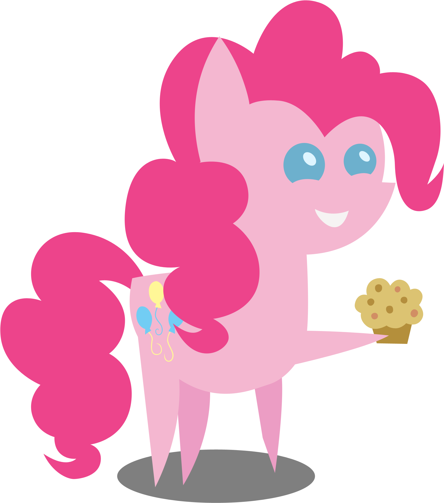 Bbbff Pinkie Pie By Scourge707 - Mlp Bbbff Ponies (2000x2211)