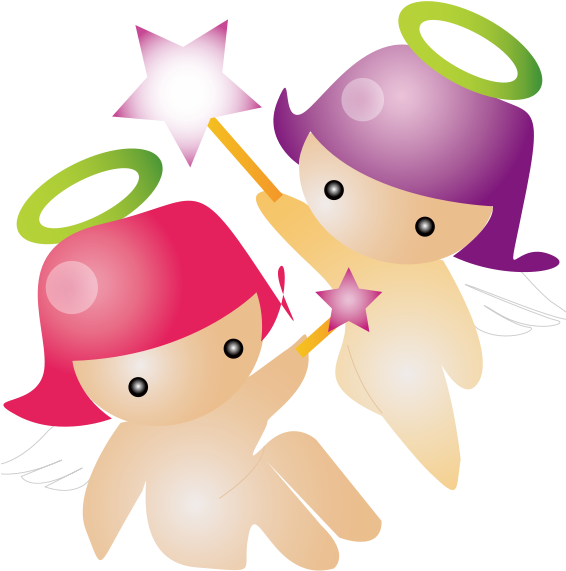 Similar Clip Art - Little Angels Clip Art (565x800)